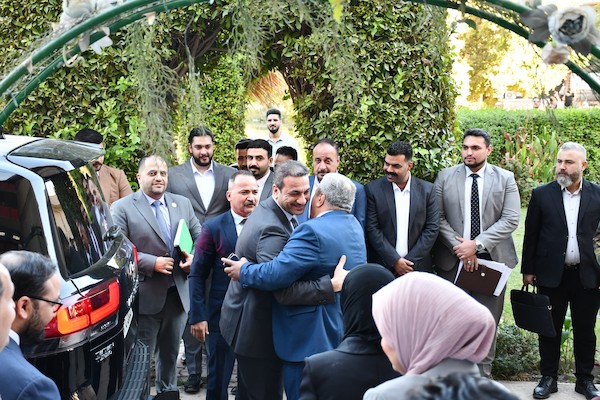 استقبال العميد لرئيس ديوان رقاية (3)